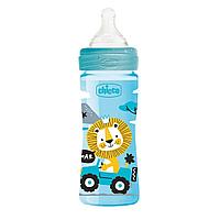 Бутылочка Wellbeing Anti-colic 250 мл 2м+, голубой (Chicco, Италия) 1201832 Бутылочка Wellbeing Anti-colic 250 мл 2м+, голубой (Chicco, Италия)