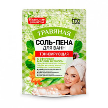 Соль-пена для ванн Тонизирующая Травяная 200гр