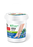 Крем для ног питательный с маслом льна и можжевельника, банка 155 мл