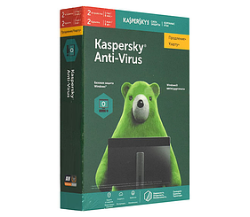 Антивирус Касперского 2023 Продление / Kaspersky Anti-Virus 2023 Renewal (2 ПК / 1 год)