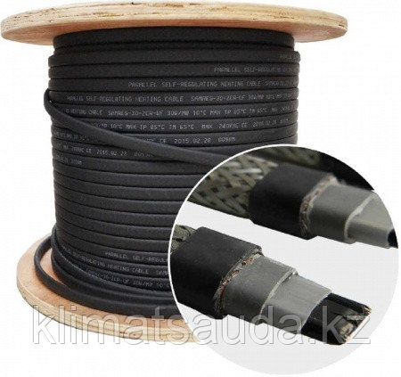 Саморегулирующийся нагревательный кабель SRL 30-2CR 30Вт с UF-защитой - фото 1 - id-p86415270