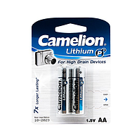 Батарейка CAMELION Lithium P7 FR6-BP2 2 шт. в блистере