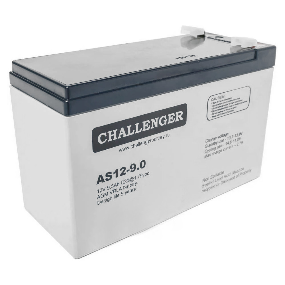Аккумулятор Challenger AS12-9.0 (12В, 9Ач)