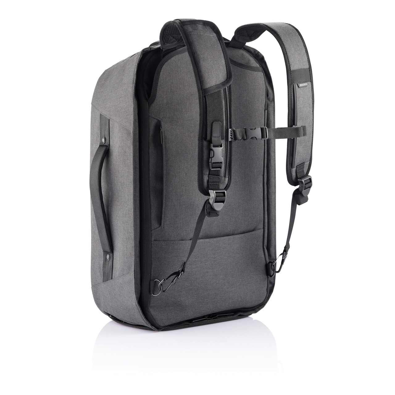 Рюкзак Bobby Duffle с защитой от карманников, черный - фото 4 - id-p86418500