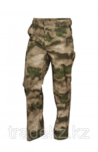 Брюки мужские демисезонные ОКРУГ Заря +15°C (ткань софтшелл, кмф.зеленый), размер 52