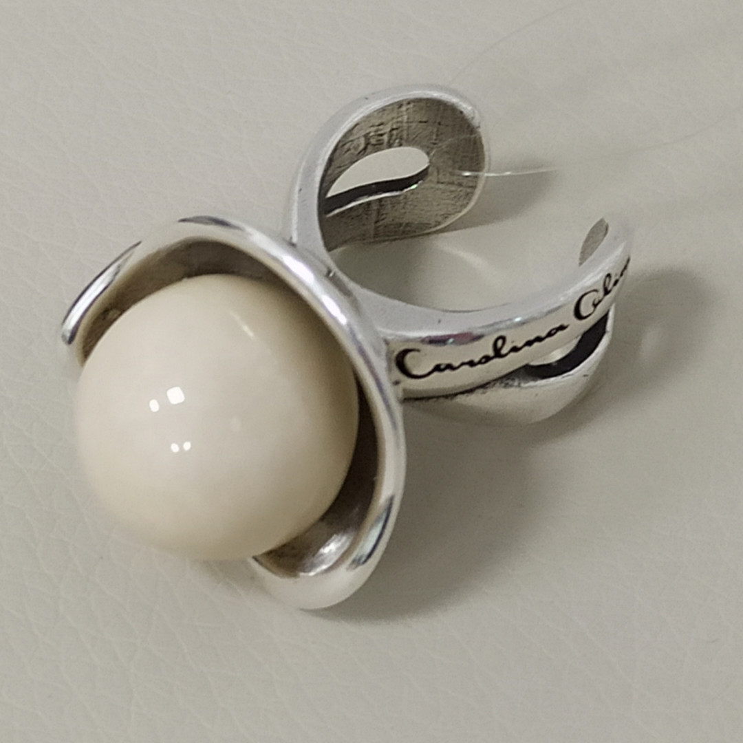 Кольцо СО/ молочный / размер, фото 1