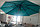 Зонт для кафе и летних площадок Патио восьмиугольный 3х3 бежевый, бирюзовый, фото 2