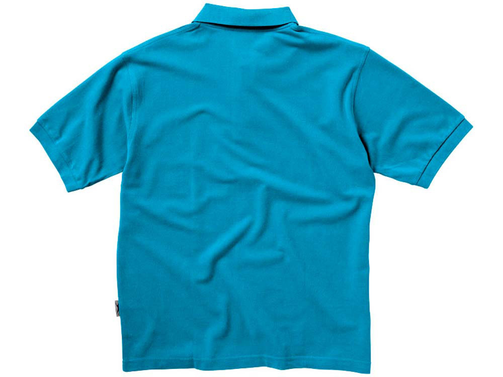 Рубашка поло Forehand мужская, аква - фото 4 - id-p86422684