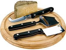 Набор для сыра: сервировочная доска и 3 ножа для сыра, фото 2
