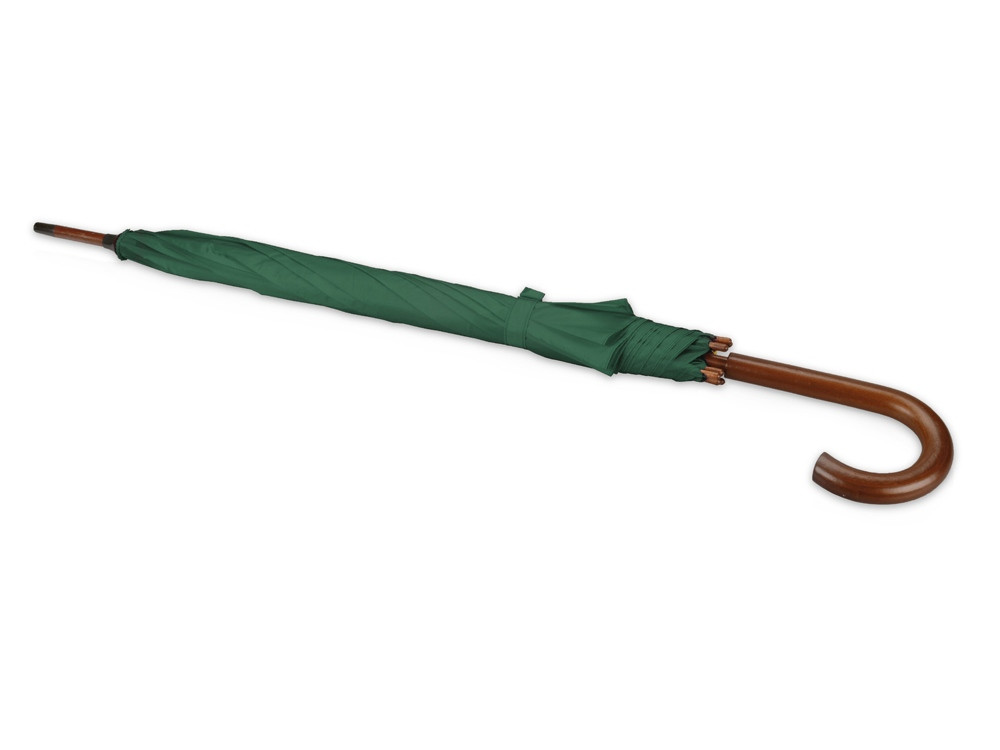 Зонт-трость полуавтоматический с деревянной ручкой - фото 3 - id-p86422738