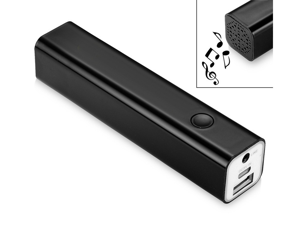 Колонка Bran с функцией Bluetooth® и зарядным устройством