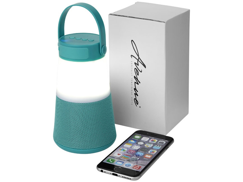 Светодиодная колонка Lantern с функцией Bluetooth®, мятный