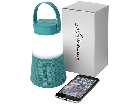 Светодиодная колонка Lantern с функцией Bluetooth®, мятный, фото 1