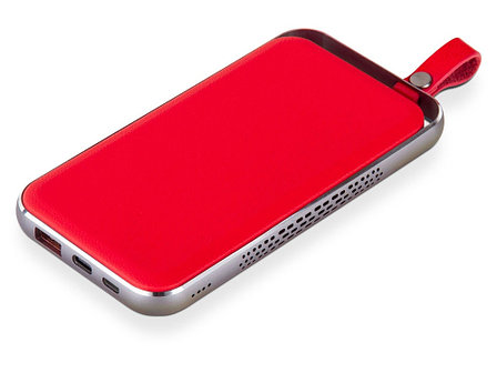 Внешний аккумулятор Rombica NEO Electron Red, 10000 мАч, красный, фото 2