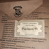 Письмо из Хогвартса+Билет на поезд платформу 9 и 3/4 из вселенной "Гарри Поттер", фото 2