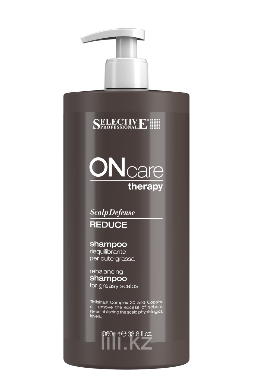 Шампунь для жирной кожи головы Selective Professional Reduce Shampoo 1000 мл.