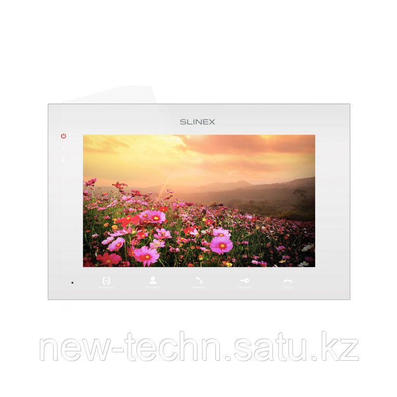 Slinex SQ-07MTHD цвет белый. 7" AHD Домофон с сенсорным экраном высокого разрешения