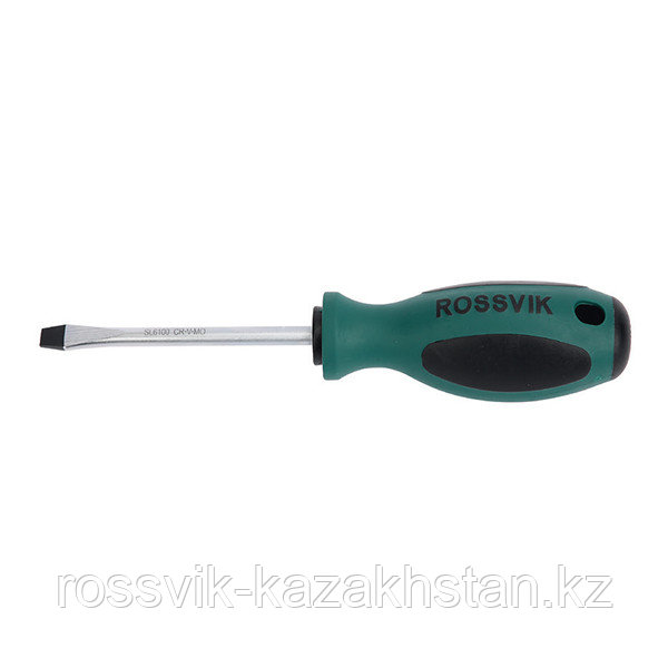 Отвертка шлицевая ROSSVIK SL3*200мм.SL3200