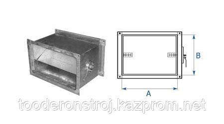 Прямоугольные клапан и заслонка не стандартных размеров для приточной и вытяжной установки - фото 7 - id-p86438709