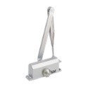 TS NANO EN 2 (серебристый) Доводчик со складным рычагом до 45 кг