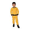 Спортивный костюм детский, желтый (128 см)