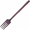 Вилка столовая «Саппоро бэйсик»; сталь нерж.; L=19см; фиолет.,матовый
