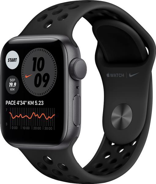 Смарт-часы Apple Watch Nike SE GPS, 40mm Space Gray Aluminium Case with Anthracite/Black Nike Sport Band