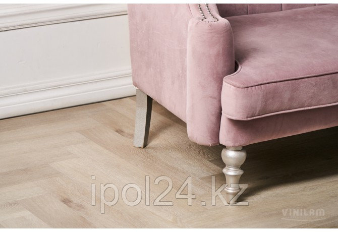 Виниловая плитка замковая VINILAM PARQUET Herringbone IS11188 Скандинавский Паркет