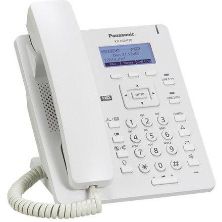 Проводной SIP-телефон Panasonic KX-HDV100RU 2.3-дюйм, 1 линия, 1 порт, память 500 номеров /