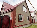 Акриловая Фасадная панель STONE HOUSE (Стоун Хаус) под кирпич, Красный, фото 10