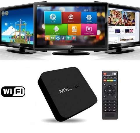 Приставка для телевизора Android Smart TV-Box MXQ-4K PRO