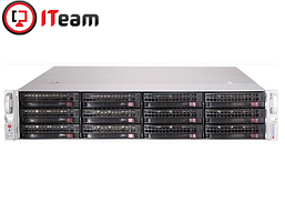 Сервер Supermicro 2U/1xSilver 4210R 2,4GHz/16Gb/1x250Gb SSD/2x920w