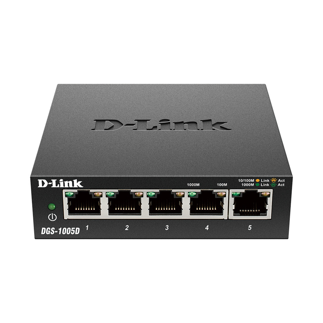 D-Link DGS-1005D Коммутатор неуправляемый 5 портов 10/100/1000 Мбит/сек - фото 1 - id-p86476177