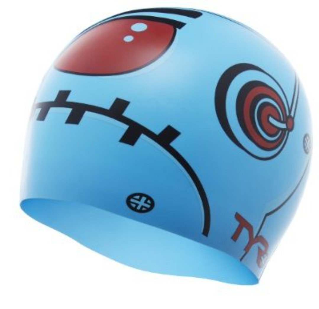 Шапочка для плавания TYR Robot Swim Cap