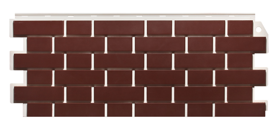 Фасадная панель Fineber Кирпич облицовочный Britt коричневый - фото 1 - id-p86478116