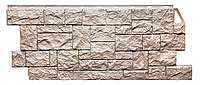 Фасадная панель Fineber Камень дикий Песочный