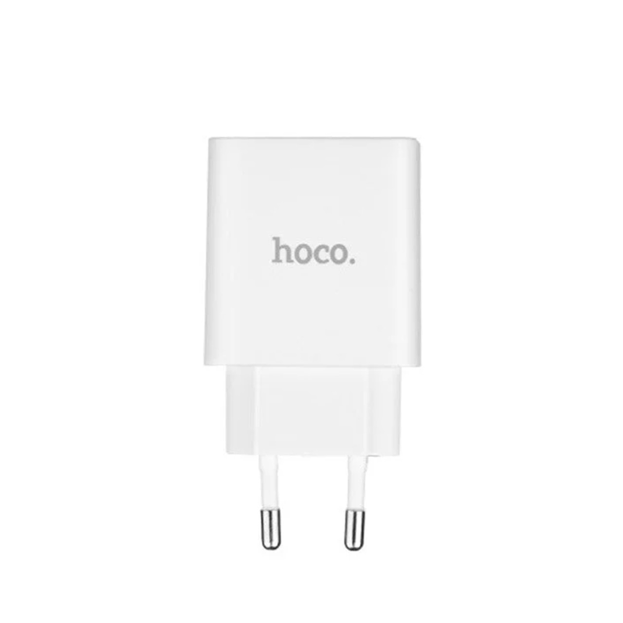 Сетевое зарядное устройство Hoco C25 Led Cool Double Port Charger 2XUSB 2.2A White