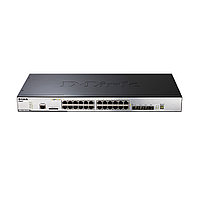 D-Link DGS-3120-24TC Коммутатор управляемый L3, 20x100/1000Base-X SFP, 4x100/1000Base-T/SFP, 2x10GBase-CX4
