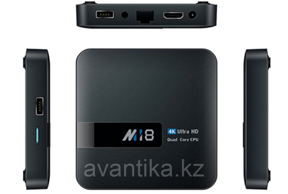 Андроид Смарт ТВ приставка smart tv box -M18(S905W) 2|16gb New version 2020г
