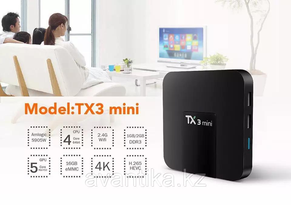Андроид Смарт ТВ приставка smart tv box TX3 mini (S905W) 2 16gb - фото 3 - id-p86490669
