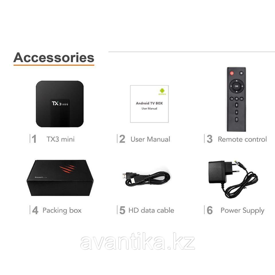 Андроид Смарт ТВ приставка smart tv box TX3 mini (S905W) 2 16gb - фото 5 - id-p86490669