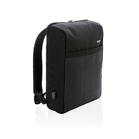 Антикражный рюкзак Swiss Peak 15" с RFID, черный