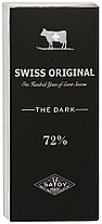 SWISS ORIGINAL горький шоколад в картоне 100гр (10шт - упак)