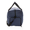 Спортивная сумка из гладкого полиуретана, темно-синяя, фото 3