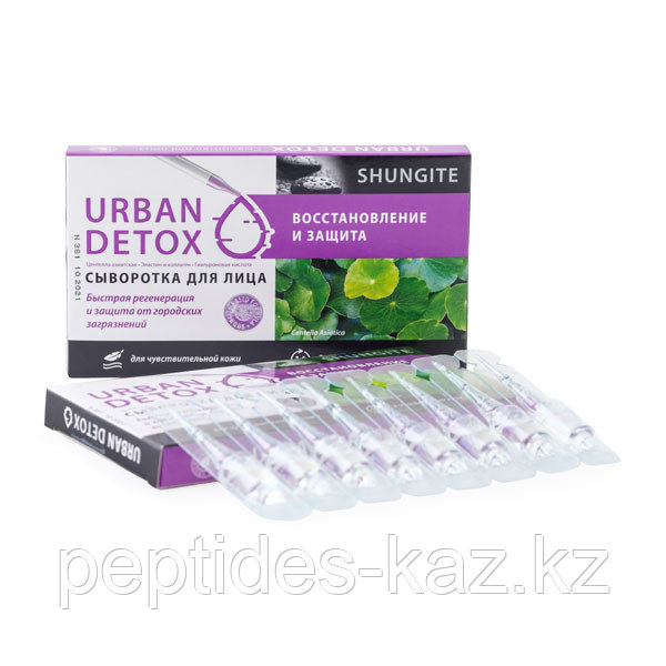 Сыворотка для лица SHUNGITE URBAN DETOX Восстановление и Защита