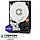 Жесткий диск WD Purple 2 TB PURX, Объем 1000 ГБ, 7200 об/мин, фото 3