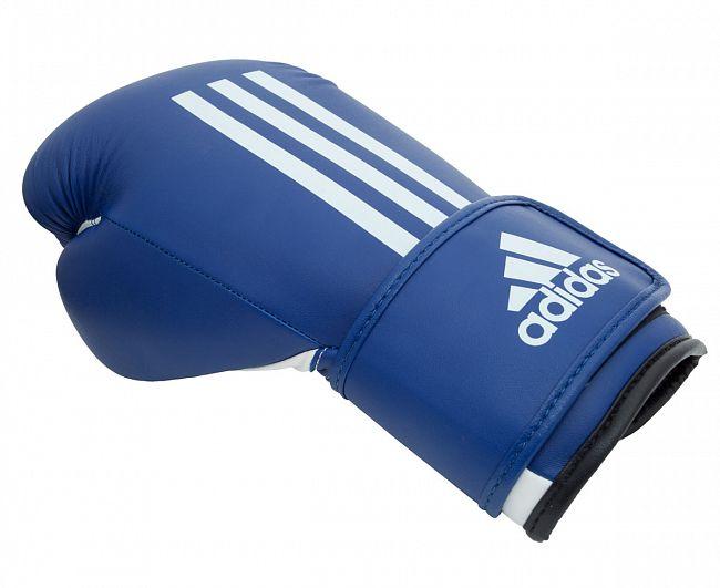 Боксерские перчатки Adidas 02, синий, красный, детские и взрослые - фото 1