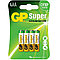 Батарейка щелочная GP Super AAA/LR03 1.5V , 1шт, фото 4