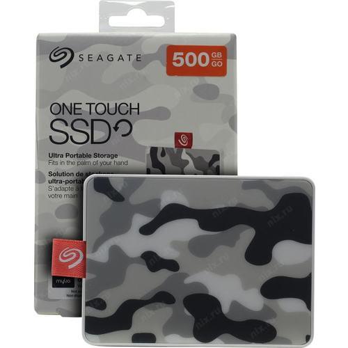 Внешний SSD Seagate One Touch SSD Special Edition 500GB
