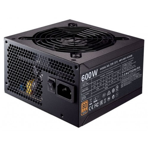Блок питания CoolerMaster MWE 600 BRONZE 600W
